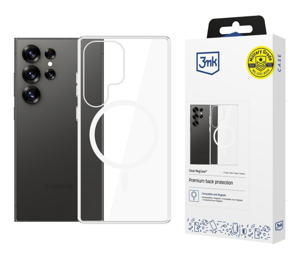 3mk Clear MagCase do Samsung Galaxy S25 Ultra - 1511568 - zdjęcie